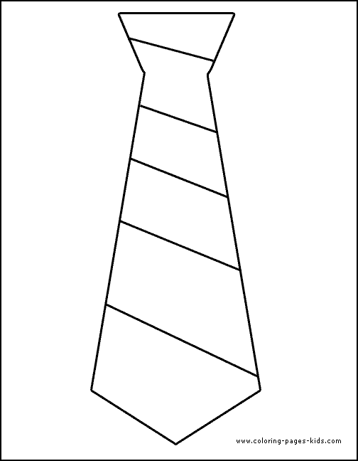 Раскраски галстук скачать и распечатать бесплатно