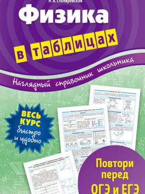 Физика в таблицах - Наталья Владиславовна Столяревская - скачать бесплатно