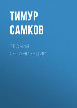 Теория организации - Тимур Леонидович Самков - скачать бесплатно