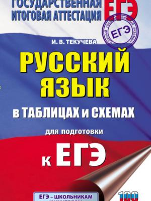 ЕГЭ. Русский язык в таблицах и схемах для подготовки к ЕГЭ - И. В. Текучёва - скачать бесплатно