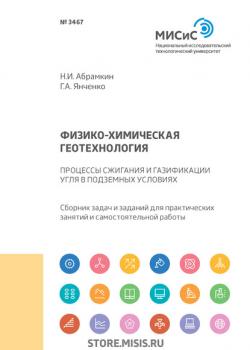 Физико-химическая геотехнология. Процессы сжигания и газификация угля в подземных условиях - Н. И. Абрамкин - скачать бесплатно