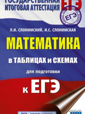 Математика в таблицах и схемах для подготовки к ЕГЭ - Л. И. Слонимский - скачать бесплатно