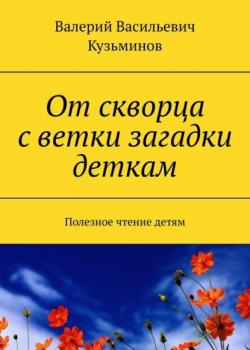 От скворца с ветки загадки деткам. Полезное чтение детям - Валерий Васильевич Кузьминов - скачать бесплатно