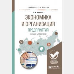 Экономика и организация предприятия. Учебник и практикум для СПО - Ольга Ивановна Милкова - скачать бесплатно