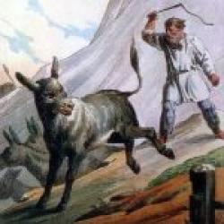 Басня Голова и хвост змеи - скачать бесплатно