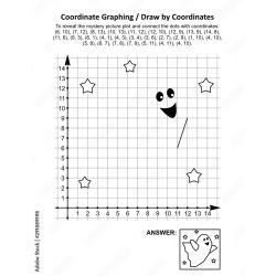  рисунки животных на координатной плоскости с координатами
