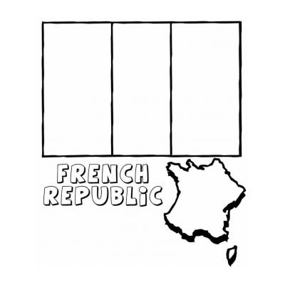Раскраски Франция - распечатать, скачать бесплатно