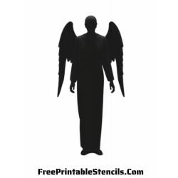Трафареты ангела для вырезания из бумаги - распечатать, скачать бесплатно