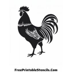 Трафареты курицы для вырезания из бумаги - распечатать, скачать бесплатно