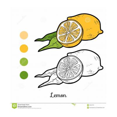  картинка лимона для детей