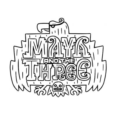 Раскраски Майя И Три Воина - распечатать, скачать бесплатно
