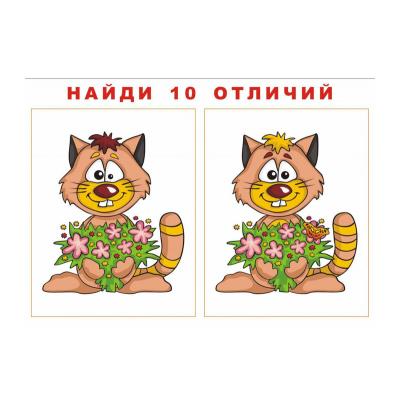  Найди 10 отличий