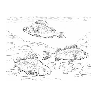 Загадки про окуня для детей - распечатать, скачать бесплатно