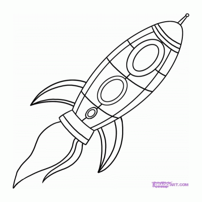 Раскраски Ракета - распечатать, скачать бесплатно