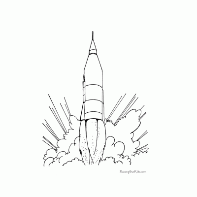 Раскраски День Космонавтики - распечатать, скачать бесплатно