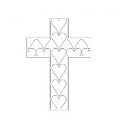 Трафареты креста для вырезания из бумаги - распечатать, скачать бесплатно
